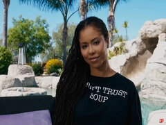 Røv, Bagved scenerne, Store bryster, Pik sutte, Sort, Håndjob, Hd