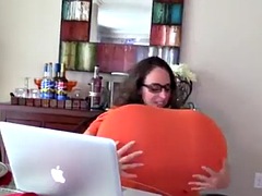 Chica, Tetas grandes, Fetiche, Tetas