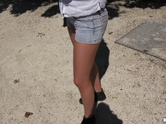 お尻, デカパイ, 茶髪の, ヨーロピアン, 顔射, アウトドア, ハメ撮り, オマンコ