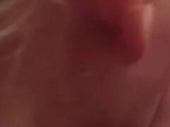 Blonde lesbians big dildo penetrated in pussy