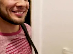 In den arsch, Grosser schwanz, Blasen, Schwul, Handjob, Hardcore, Muskel, Dürr