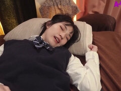 18 años, Amateur, Asiático, Mamada, Pov, Adolescente, Tetas, Uniforme