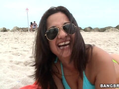 Spiaggia, Bella, Brunetta, Classico, Carina, Hardcore, Latina, Orgasmo