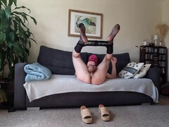 Grosse bite, Travestis, Pieds, Fétiche, Homosexuelle, Masturbation, Nylon, Collant