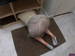 Enthousiasteling, Kont, Grote kont, Blond, Lul, Huisgemaakt, Klein, Stiefmoeder