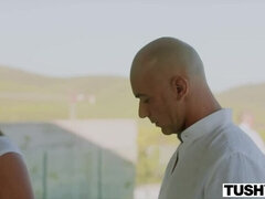 Anal, Slikke rumpe, Pikk, Slikking, Olje, Utendørs, Fitte, Ridning