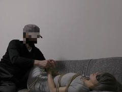 Asijské, Kuřba, Bondáž, Pár, Sperma v puse, Honění, Japonské, Maska