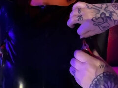 Bondage discipline sadomasochisme, Deens, Dominatie, Dominante vrouw, Latex, Rijpe lesbienne, Moeder die ik wil neuken, Slaaf