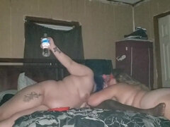 Culo grosso, Grande cazzo, Pompino, Femmina, Interrazziale, Masturbazione, Fumando   smoking, Terzetto