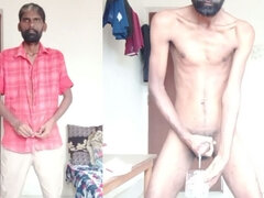 Indisch, Masturbation, Dürr, Solo