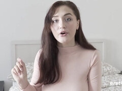 Gros seins, Brunette brune, Petite amie, Fait maison, Masturbation, Seins naturels, Russe, Solo