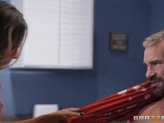 Sneaky sex with cheating MILF Ariella Ferrera