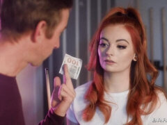 Culo grosso, Grande cazzo, Tette grandi, Pompino, Da dietro, Rossa, Magra, Ragazza