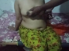 Amatööri, Iso kaunis nainen, Pariskunta, Eroottinen, Intialainen, Äiti, Paljas, Tabu