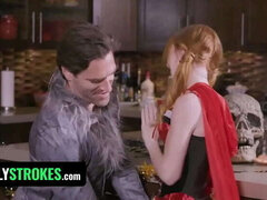 Kont, Likken, Doordringend, Roodharige vrouw, Taboe, Plagen, Tiener, String