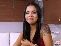 18 jaar, Hardcore, Ruw, Schoolmeisje, Tiener, Tieten likken