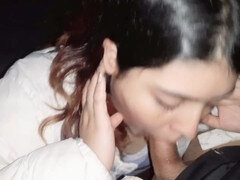 Veľký zadok, Čierne, Kuřba, Pár, Vonku, Drobunké, Pička, Stockings