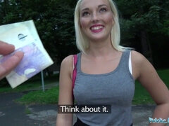 Blondin, Avsugning, Sperma shot, Fet, Hd, Pov, Offentlig, Verklighet