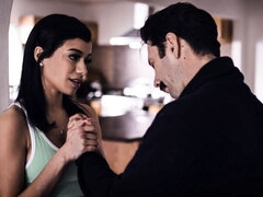 Stora tuttar, Avsugning, Brunett, Doggystyle, Hårig, Slick, Fitta, Tonåring