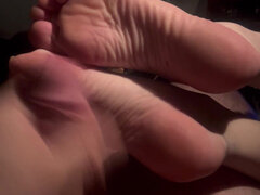 Amatorka, Amerykański, Samochód, Para, Stopy, Fetysz stóp, Punkt widzenia