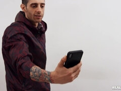 Popó, Cumizás, Gesztenyebarna, Pénisz, Európai, Arcra élvezés, Szolgalány, Begyek