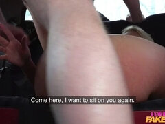 Passenger fucks blondes wet pussy