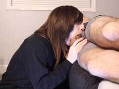 Stor pik, Brunette, Komme på ansigtet, Ældre kvinde, Mor jeg gerne vil kneppe, Høj, Tatovering, Våd