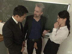 Røv, Brunette, Hundestilling, Janpansk, Naturlige bryster, Mager, Teenager, Bryster