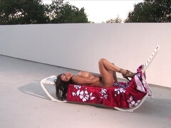 Nana, Gros seins, Talons, Fille latino, Seins naturels, De plein air, Nénés, Jouets