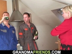 Boquete, Tchecoa, Dupla penetração, Maduroa, Sexo grupal a três