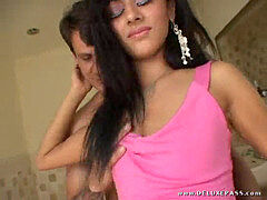 Kúpeľňa, Kuřba, Striekanie semena, Indické, Teenka