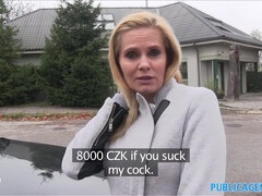 Amateur, Blonde, Sucer une bite, Voiture, Couple, Tchèque, Mère que j'aimerais baiser, Argent