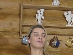 Любители, За кадром, Блондинки, Чешки, На кухне, Милф