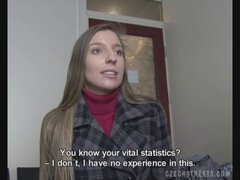 Rumpe, Stor kukk, Kukk suging, Tjekkisk, Penger, Naturlige bryster, Synsvinkel, Pupper