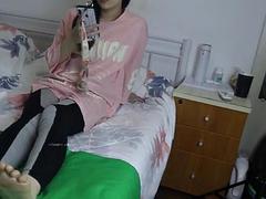 Ázsiai, Kínai, Láb, Nyalás, Masszázs