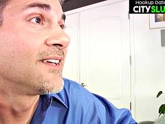 Pauzão, Peitos grandes, Boquete, Morena, Jato de porra, Punheta, Hardcore, Mãe gostosa