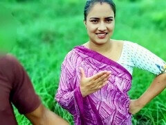 Aziatisch, Grote lul, Stel, Sperma shot, Indisch, Buiten, Kut duiken