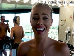Nicole Aniston gets down & dirty with her boyfriend's boy toy, while flaunting her fake tits and slim body