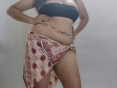 Indian dance, bikini, underwear