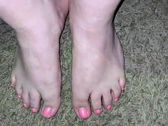 Cum on feet and toes compilation compilation pink toes