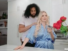 Big surprise to my busty step mom during mothers day