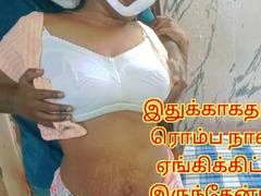 Desi Tamil Stepmom Fucks Step Son Loud Moaning - Big Tits Chubby Aunty Full Tamil Audio