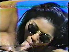 Vintage Asian Babe ft. Randy North: Blowjob, Hardcore  Small Tits Porn