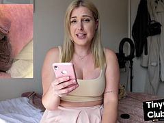 Busty SPH femina talks about how upset she is about penis size