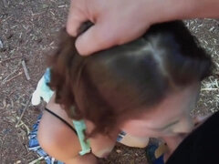 Verga grande, Morena, Garganta profunda, Corridas faciales, Pajear, Hd, Al aire libre, Público