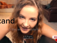 Curly-haired Candy Alexa Wants To Eat His Dick! (english)