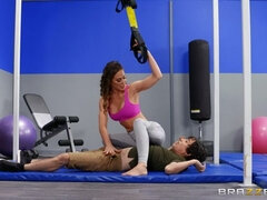 큰 가슴, 흑갈색 머리, 프랑스인, 보지, 스페인어, 문신, 장난감들