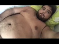 Young fat gay gives a blowjob to his amateur gay grandpa