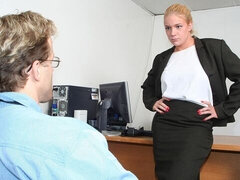 Grote kont, Grote lul, Grote mammen, Blond, Pijpbeurt, Hondjeshouding, Moeder die ik wil neuken, Kantoor