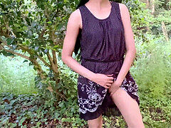 Amateur, Mamada, Casero, Indio, Al aire libre, Pequeña, Público